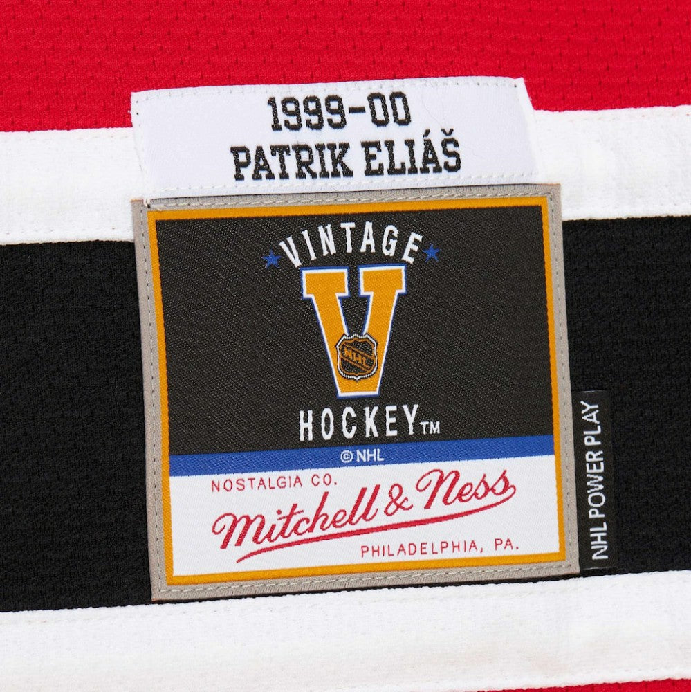 NHL Patrik Elias New Jersey Devils 1999-00 Power Play Jersey - Red