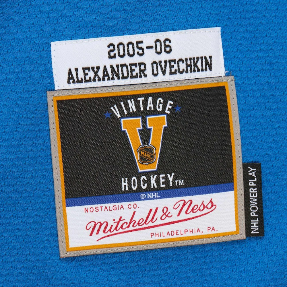 NHL Alexander Ovechkin Washington Capitals Mitchell & Ness 2005/06 Power Play Jersey - White
