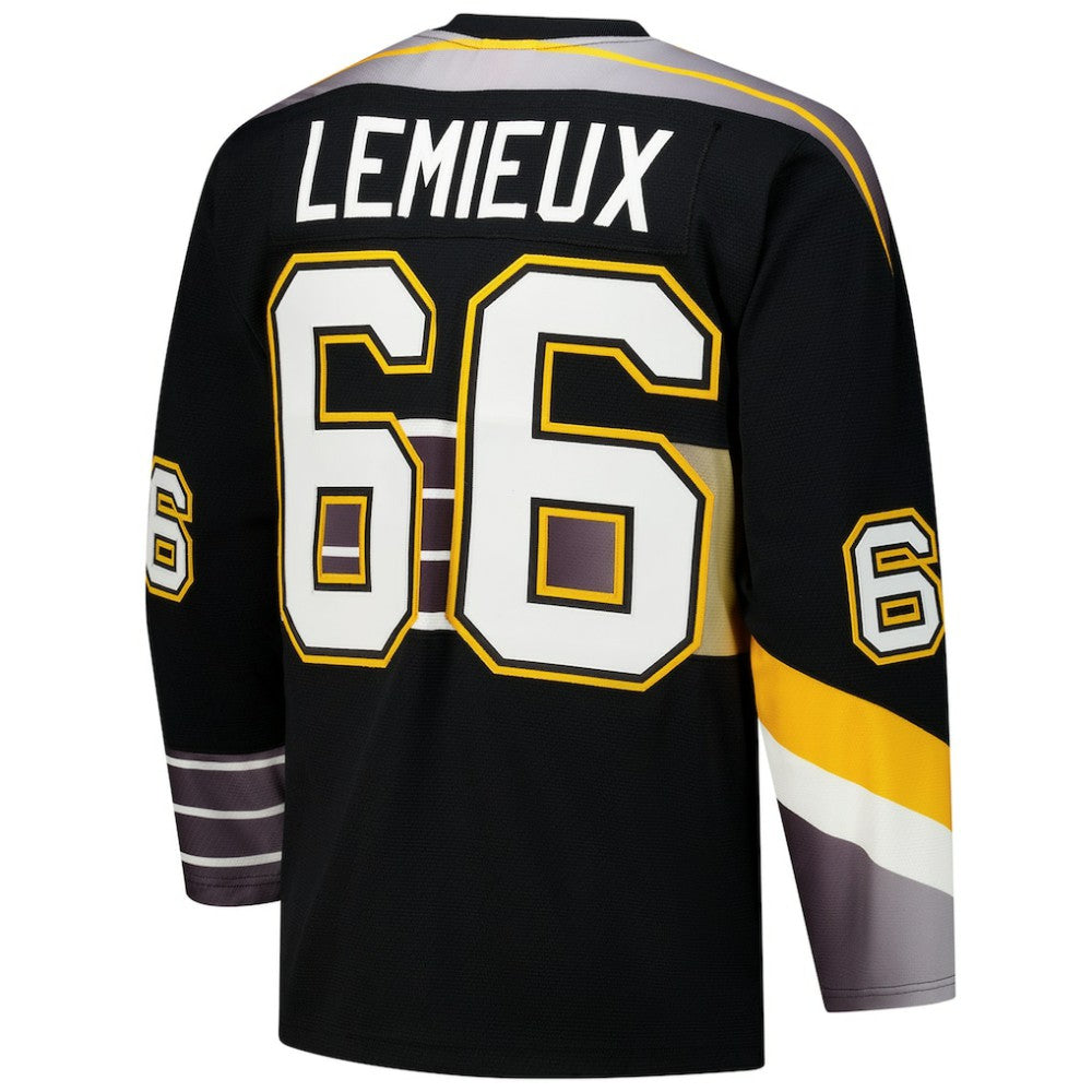 NHL Mario Lemieux Pittsburgh Penguins 1996-97 Power Play Jersey - Black