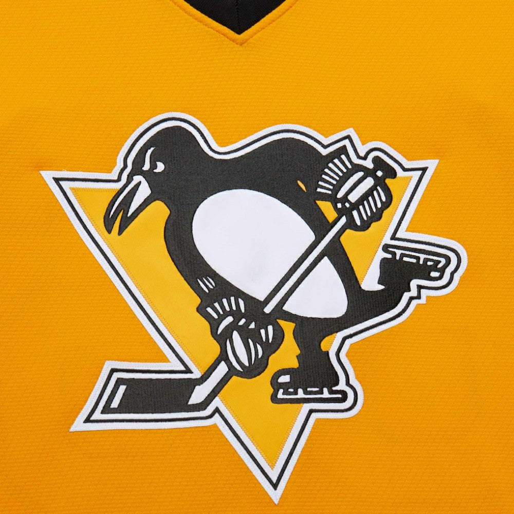 NHL Mario Lemieux Pittsburgh Penguins 1984-85 Power Play Jersey - Gold