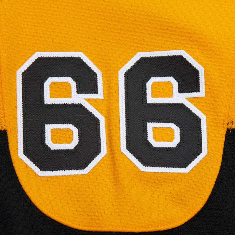 NHL Mario Lemieux Pittsburgh Penguins 1984-85 Power Play Jersey - Gold