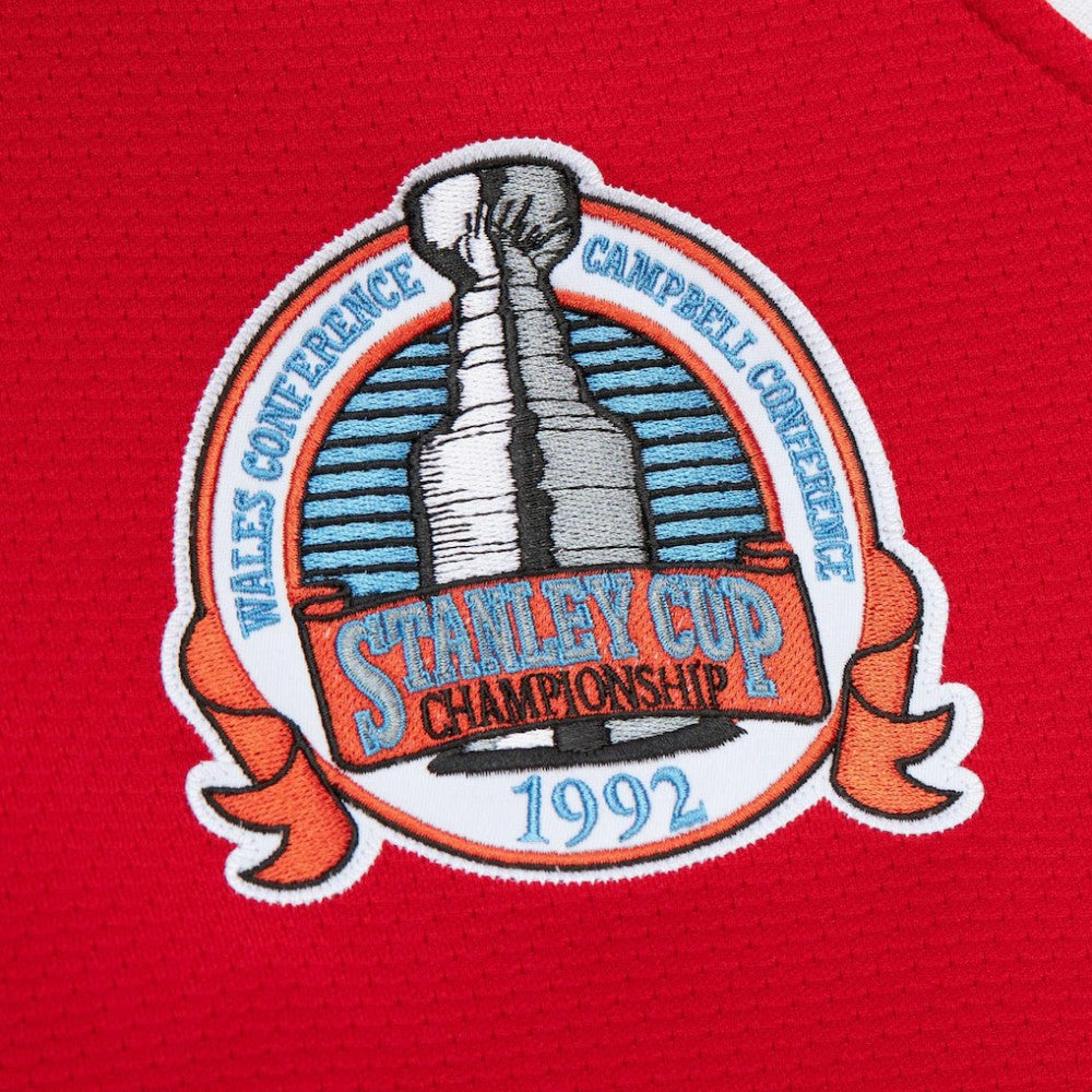 NHL Chris Chelios Chicago Blackhawks 1991-92 Power Play Jersey - Red