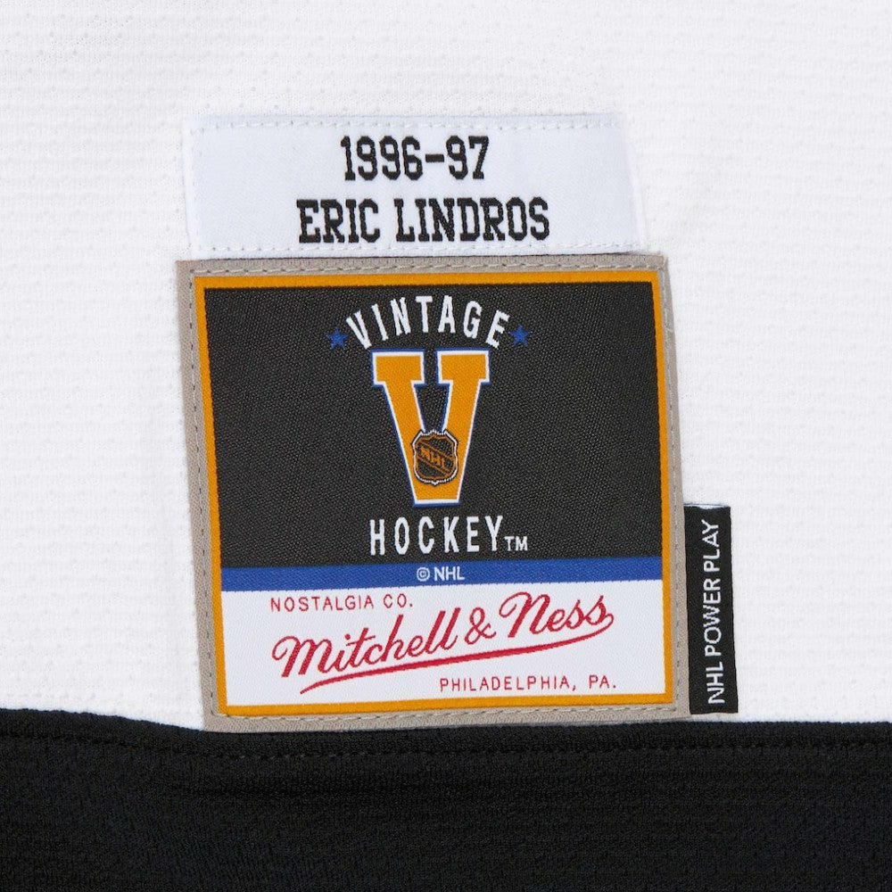 NHL Eric Lindros Philadelphia Flyers 1996-97 Power Play Jersey - White