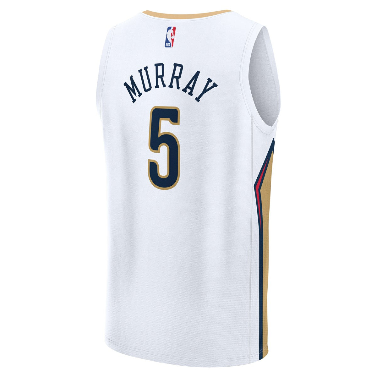 Dejounte Murray New Orleans Pelicans Youth Fast Break Replica Player Jersey Association White Edition