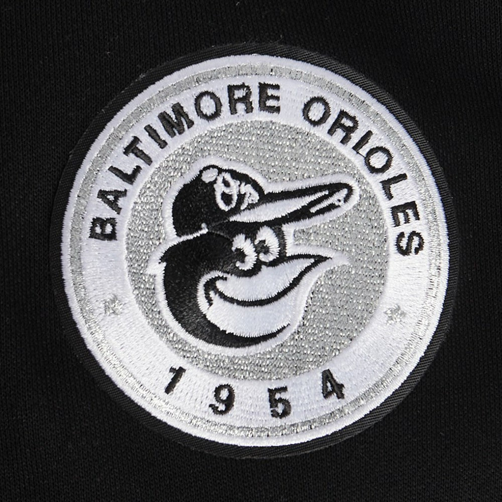 Baltimore Orioles Pro Standard Women's Pearl Cropped Pullover Sweatshirt
 - Black Pullover