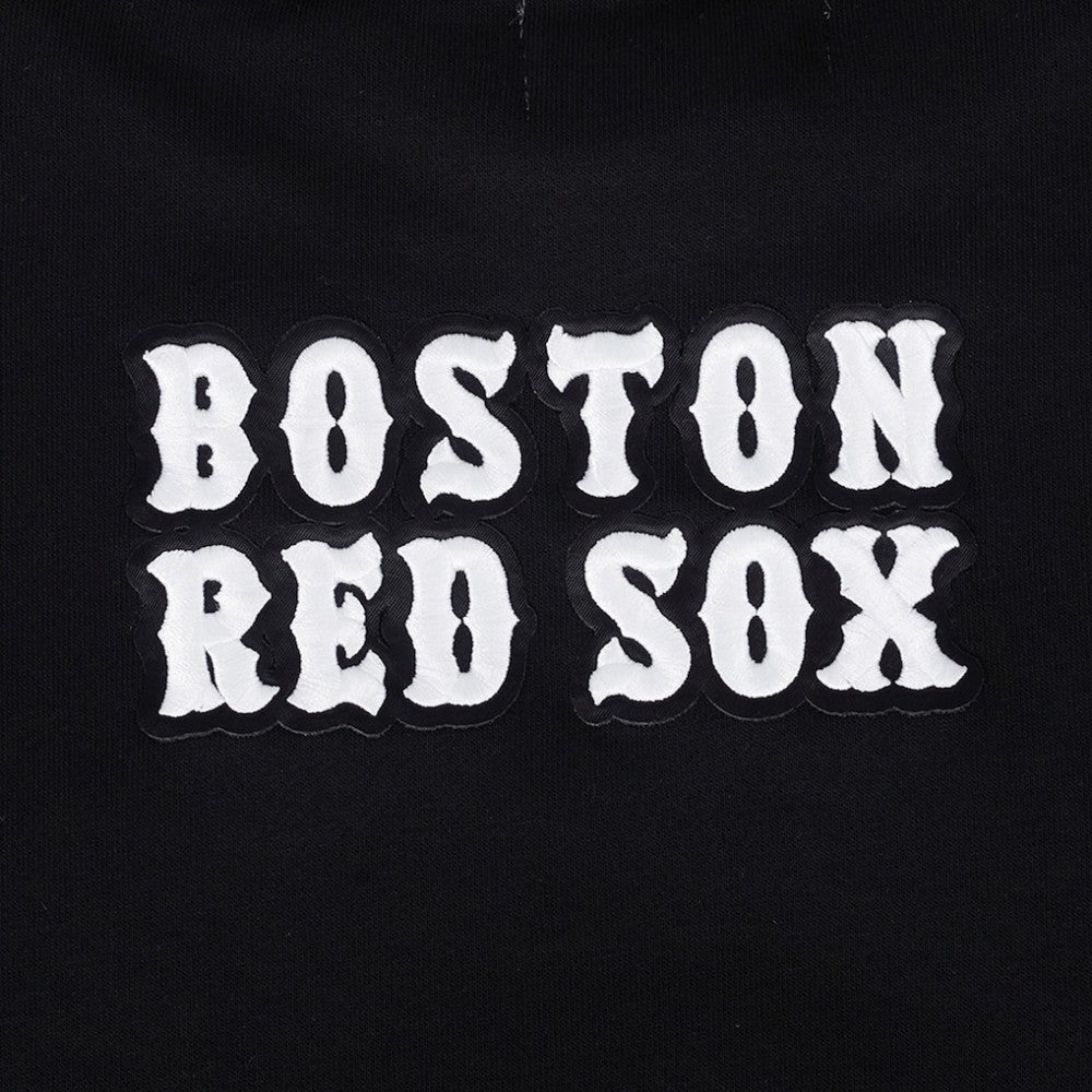 Boston Red Sox Pro Standard Women's Pearl Cropped Pullover Sweatshirt
 - Black Pullover