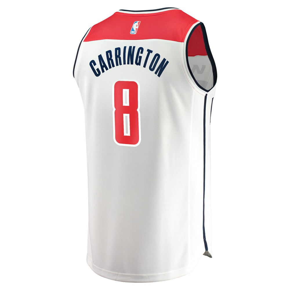 Carlton Carrington Washington Wizards Fast Break Replica Player Jersey Association Edition White