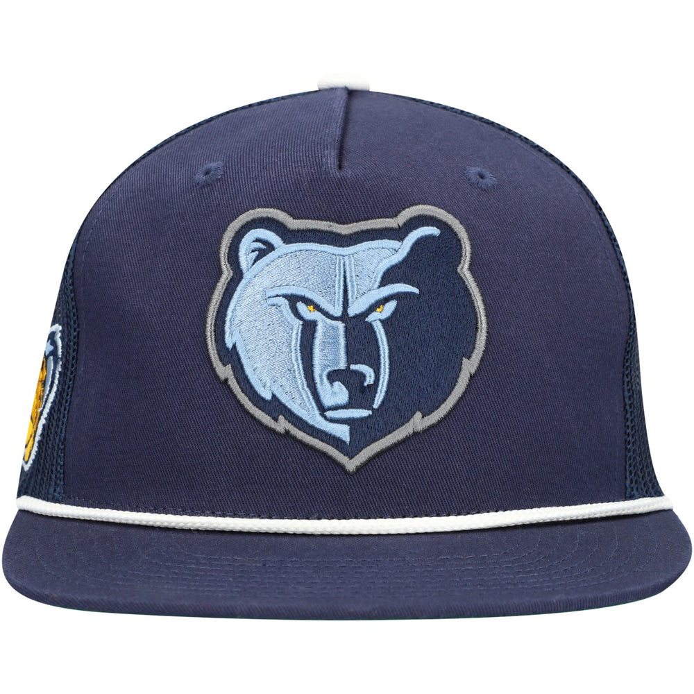 Memphis Grizzlies Roper Trucker Snapback Hat Navy