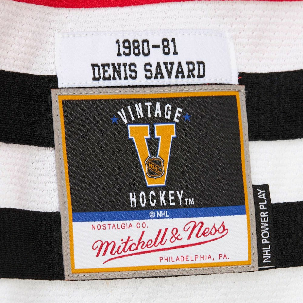 NHL Denis Savard Chicago Blackhawks 1980-81 Power Play Jersey - Scarlet