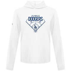 Los Angeles Dodgers Levelwear Anthem Home Field Pullover Hoodie - White Hoodies
