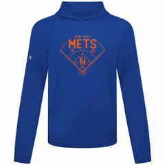 New York Mets Levelwear Anthem Home Field Pullover Hoodie - Royal Hoodies