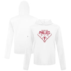 Philadelphia Phillies Levelwear Anthem Home Field Pullover Hoodie - White Hoodies