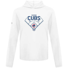 Chicago Cubs Levelwear Anthem Home Field Pullover Hoodie - White Hoodies