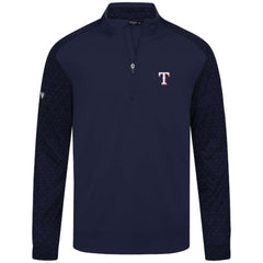 Texas Rangers Levelwear Aztec Insignia 2.0 Quarter-Zip Pullover Top - Navy Pullover