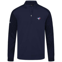 Toronto Blue Jays Levelwear Aztec Insignia 2.0 Quarter-Zip Pullover Top - Navy Pullover