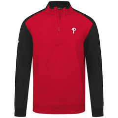 Philadelphia Phillies Levelwear Insignia 2.0 Quarter-Zip Pullover Top - Red Pullover