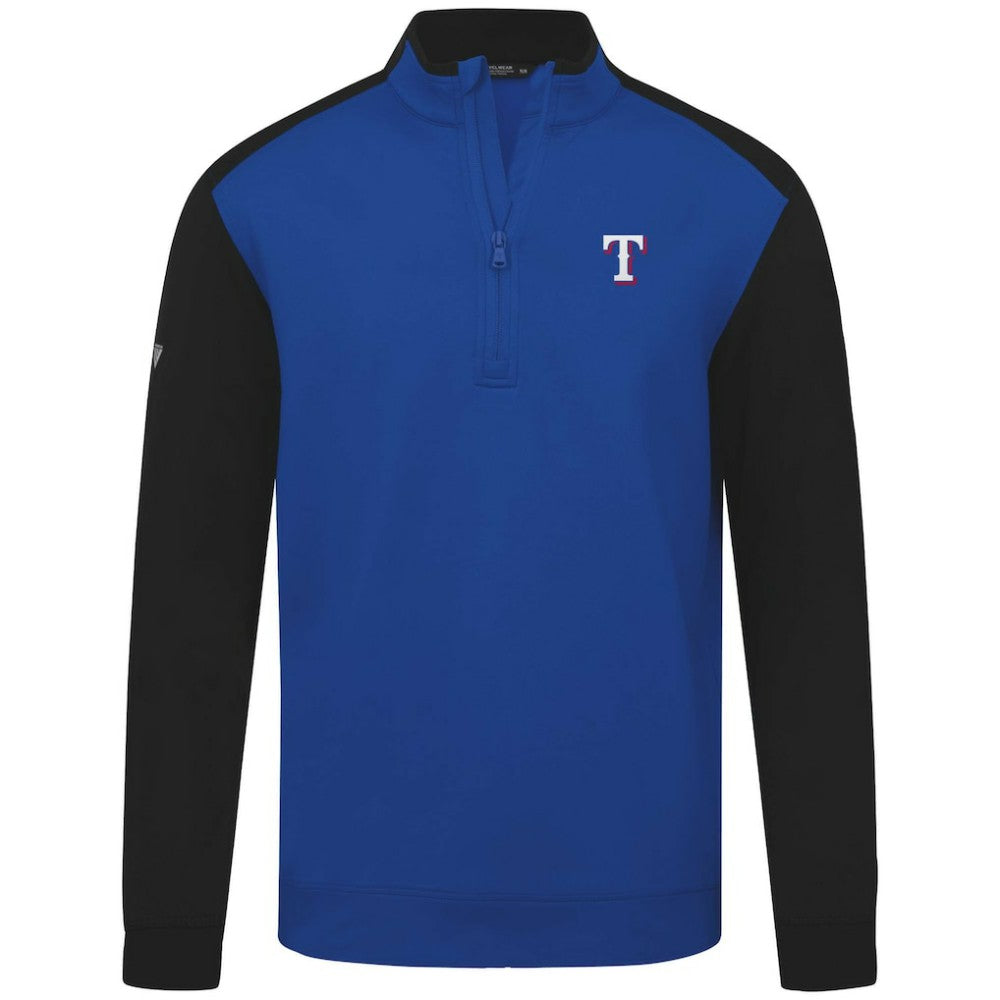 Texas Rangers Levelwear Insignia 2.0 Quarter-Zip Pullover Top - Royal Pullover