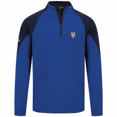 New York Mets Levelwear Cadet Insignia 2.0 Raglan Quarter-Zip Jacket - Royal Jackets