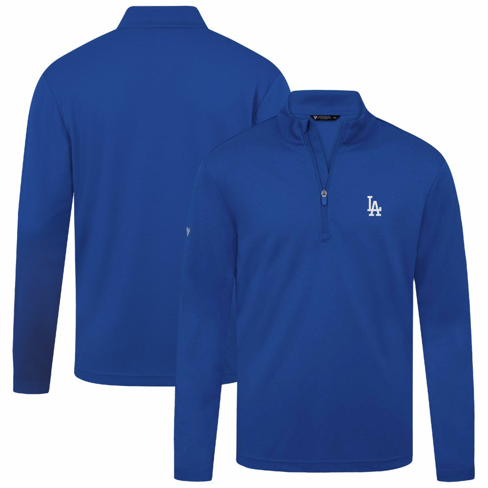 Los Angeles Dodgers Levelwear Heron Insignia 2.0 Quarter-Zip Jacket - Royal Jackets