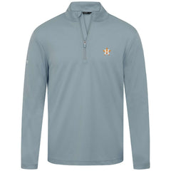Houston Astros Levelwear Heron Insignia 2.0 Quarter-Zip Jacket - Gray Jackets