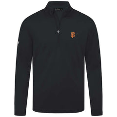 San Francisco Giants Levelwear Heron Insignia 2.0 Quarter-Zip Jacket - Black Jackets