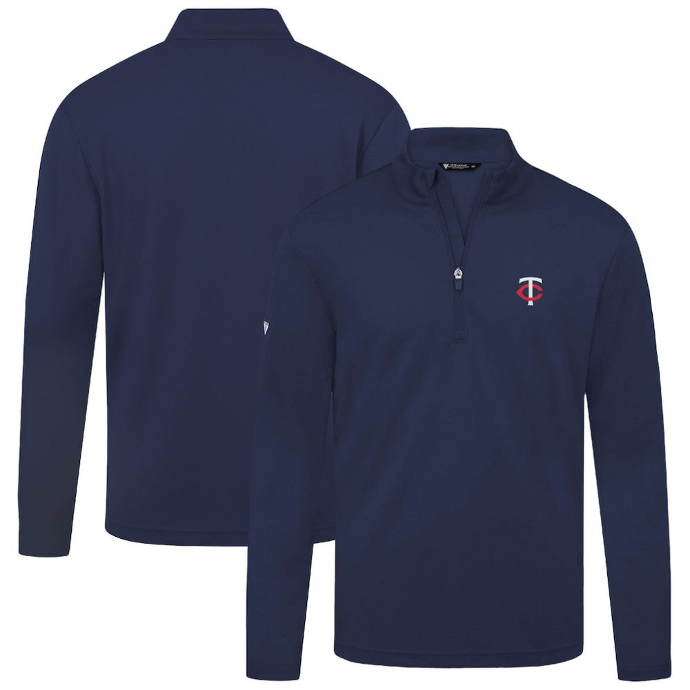 Minnesota Twins Levelwear Heron Insignia 2.0 Quarter-Zip Jacket - Navy Jackets