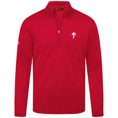 Philadelphia Phillies Levelwear Heron Insignia 2.0 Quarter-Zip Jacket - Red Jackets