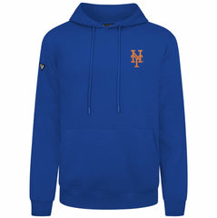 New York Mets Levelwear Podium Primary Pullover Hoodie - Royal Hoodies