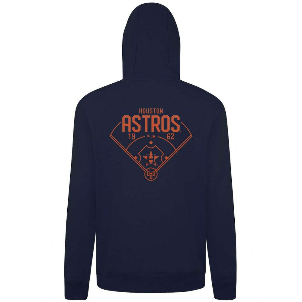 Houston Astros Levelwear Podium Primary Pullover Hoodie - Navy Hoodies