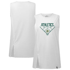 Athletics Levelwear Women's Influx Home Field Tank Top - White Tanks