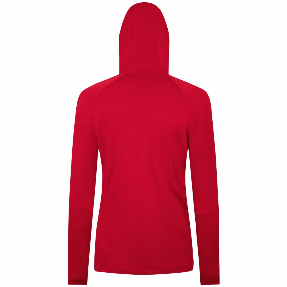 Cincinnati Reds Levelwear Women's Raven Insignia 2.0 Quarter-Zip Jacket - Red Jackets