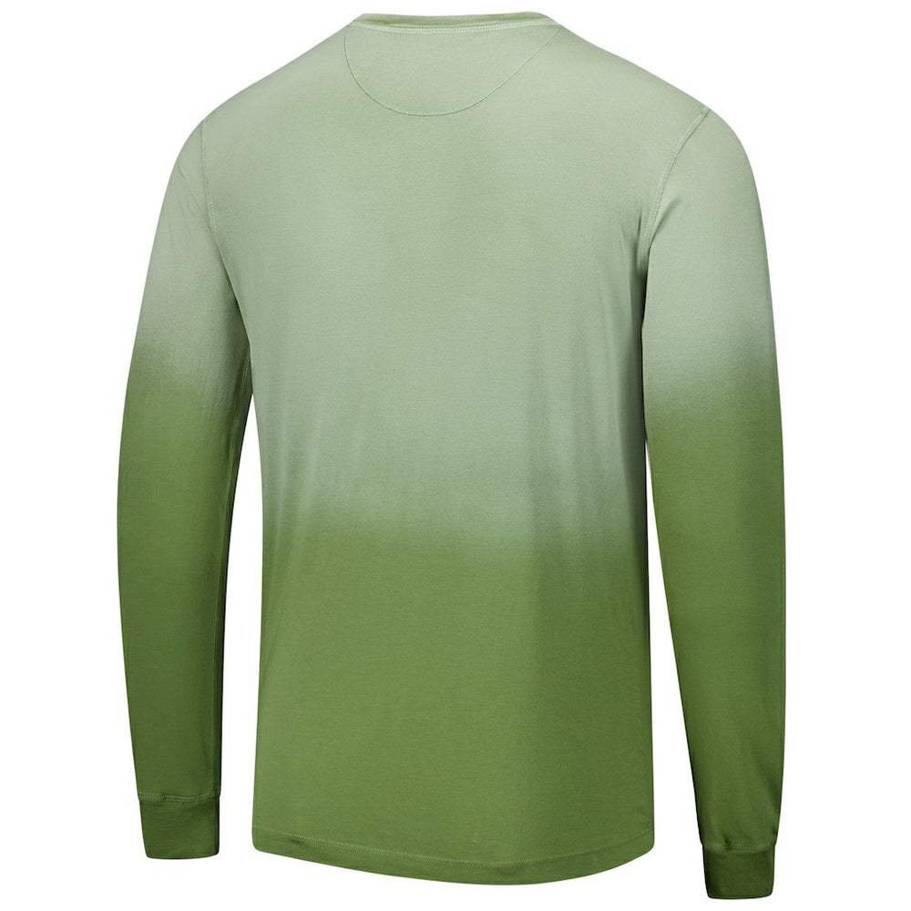 Boston Celtics Sportiqe Unisex Sun Fade Vintage Mohave Long Sleeve T-Shirt Olive