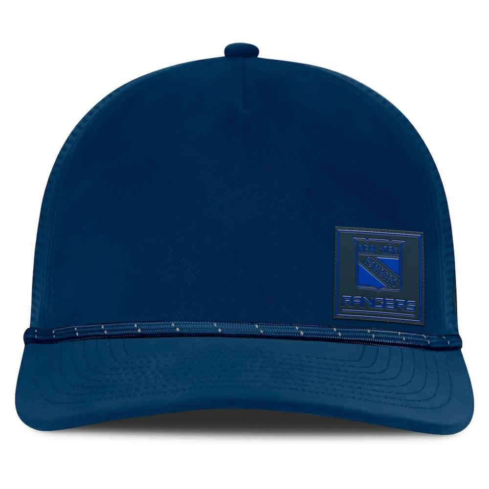 NHL New York Rangers Fanatics Captain Rope Adjustable Hat - Blue