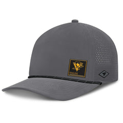 NHL Pittsburgh Penguins Fanatics Captain Rope Adjustable Hat - Gray