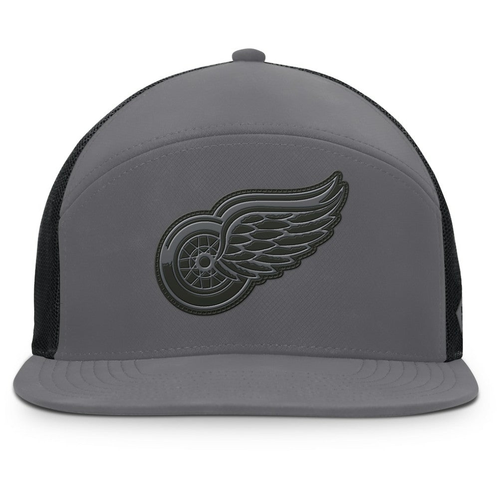 NHL Detroit Red Wings Fanatics Fairweather Adjustable Hat - Charcoal