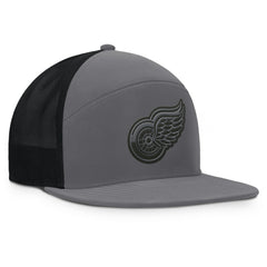 NHL Detroit Red Wings Fanatics Fairweather Adjustable Hat - Charcoal