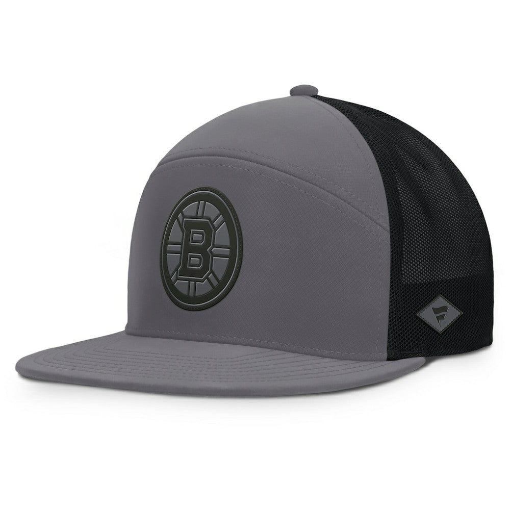 NHL Boston Bruins Fanatics Fairweather Adjustable Hat - Charcoal