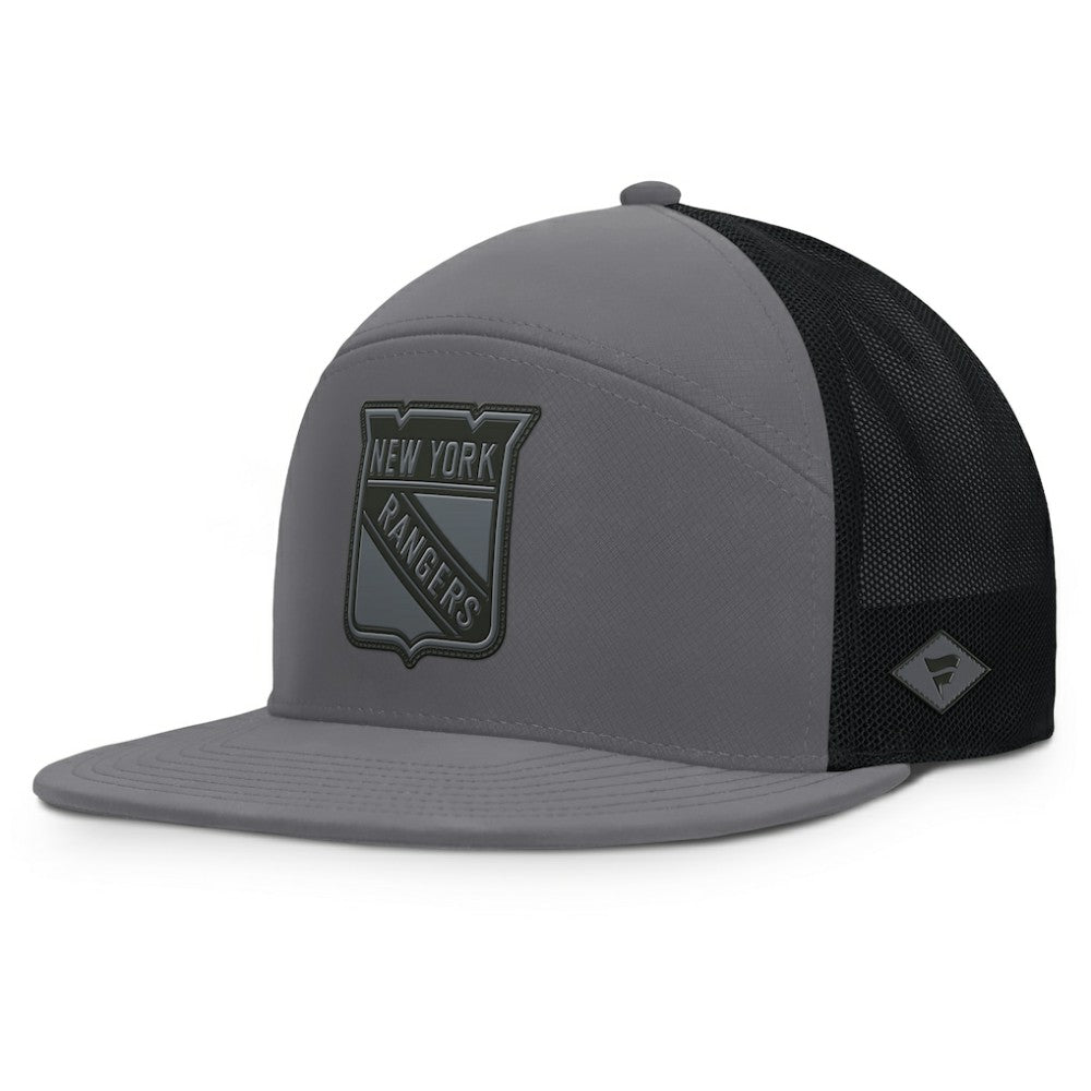 NHL New York Rangers Fanatics Fairweather Adjustable Hat - Charcoal