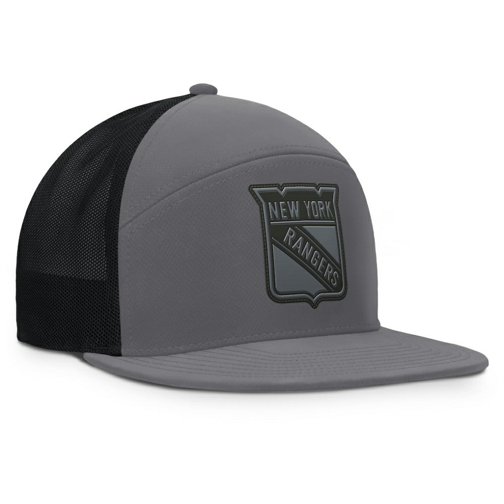 NHL New York Rangers Fanatics Fairweather Adjustable Hat - Charcoal