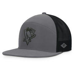 NHL Pittsburgh Penguins Fanatics Fairweather Adjustable Hat - Charcoal