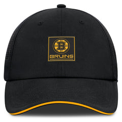 NHL Boston Bruins Fanatics Driver Adjustable Hat - Black