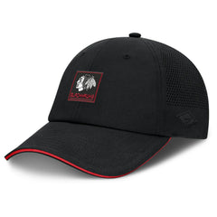 NHL Chicago Blackhawks Fanatics Driver Adjustable Hat - Black