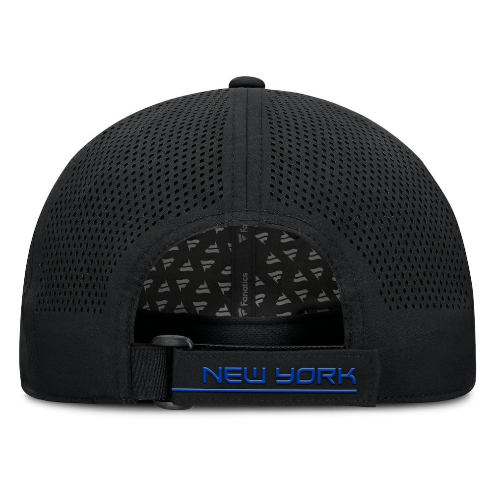 NHL New York Rangers Fanatics Driver Adjustable Hat - Black