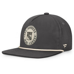 NHL New York Rangers Fanatics Closer Adjustable Hat - Charcoal