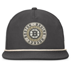 NHL Boston Bruins Fanatics Closer Adjustable Hat - Charcoal