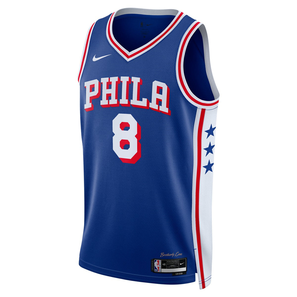 Paul George Philadelphia 76ers Unisex 2024 Offseason Addition Swingman Jersey Royal