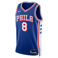 Paul George Philadelphia 76ers Unisex 2024 Offseason Addition Swingman Jersey Royal