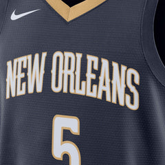 Dejounte Murray New Orleans Pelicans Unisex 2024 Offseason Addition Swingman Jersey Navy