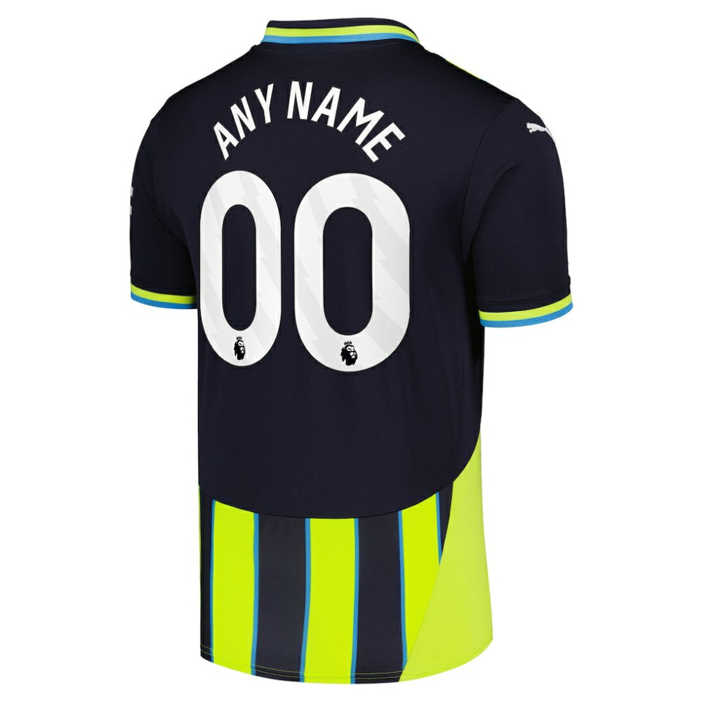 Manchester City 2024/25 Away Replica Custom Jersey Navy