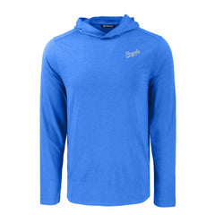 Kansas City Royals Cutter & Buck Coastline Epic Comfort Recycled Eco Hoodie Long Sleeve T-Shirt - Royal Hoodies